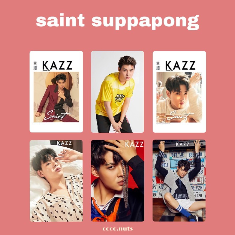 THAI ACTOR PHOTOCARD SAINT SUPPAPONG