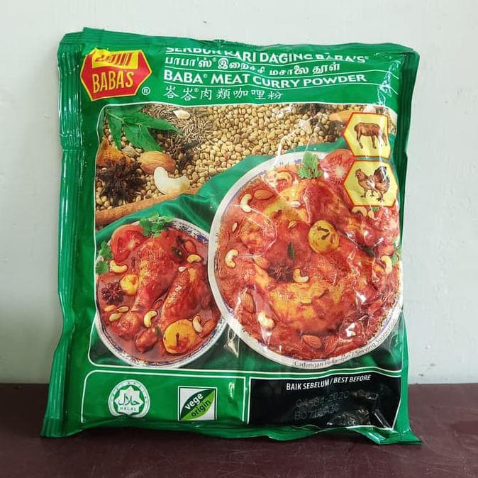 Kari Babas ASLI / Babas Curry / Babas Meat Curry 250gram