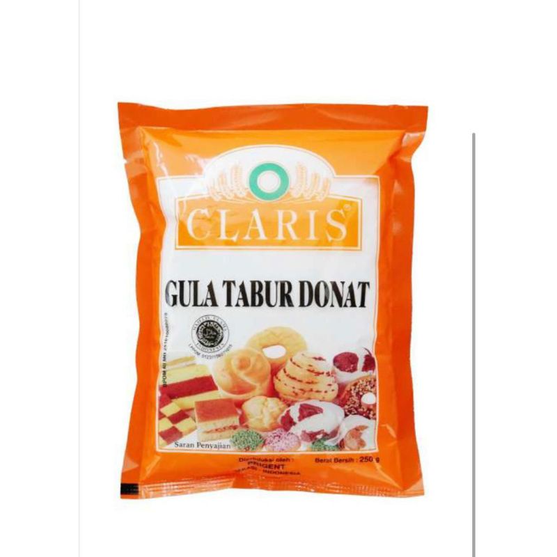 

GULA TABUR DONAT MERK CLARIS (250GR)