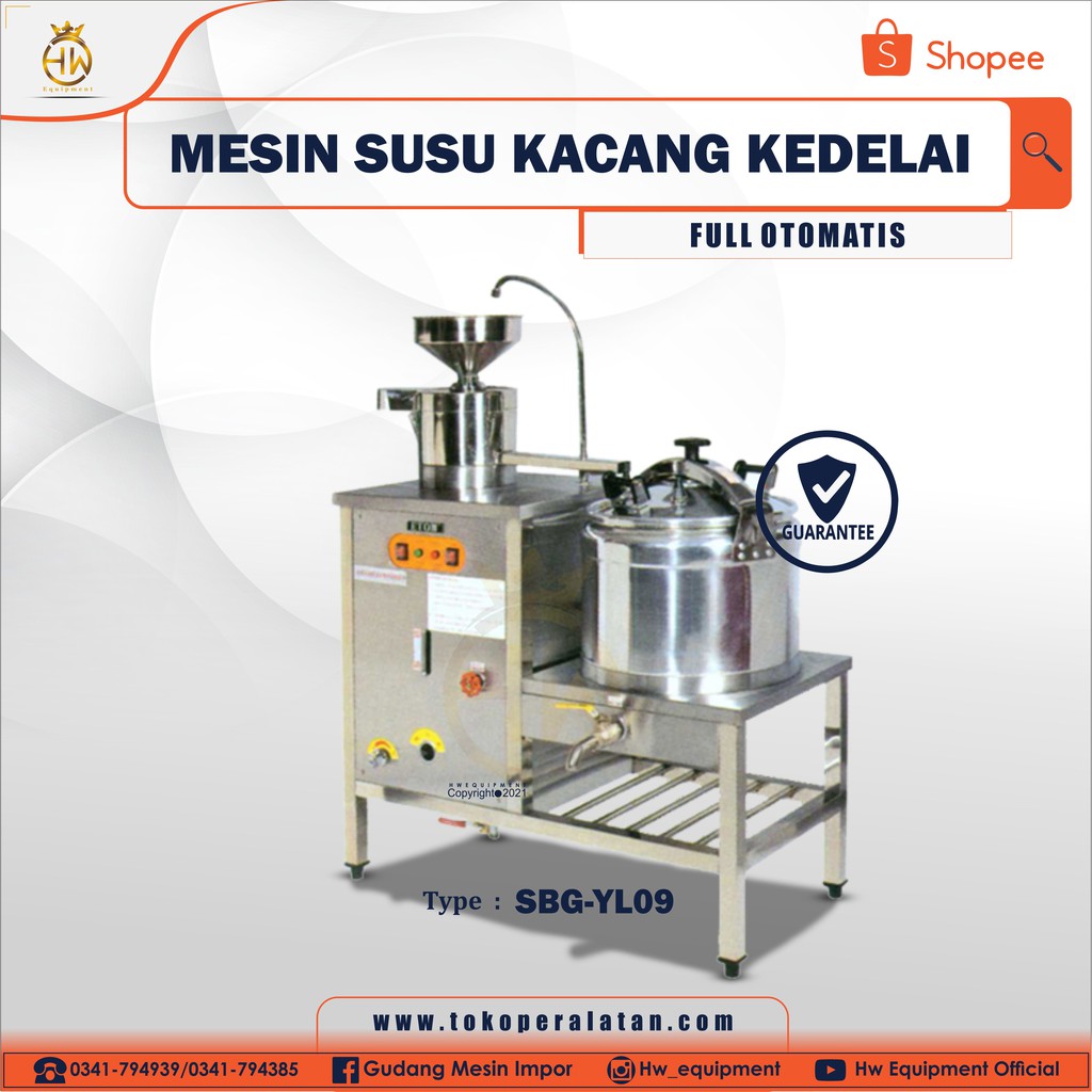 

Mesin pembuat Susu Kedelai Full Otomatis