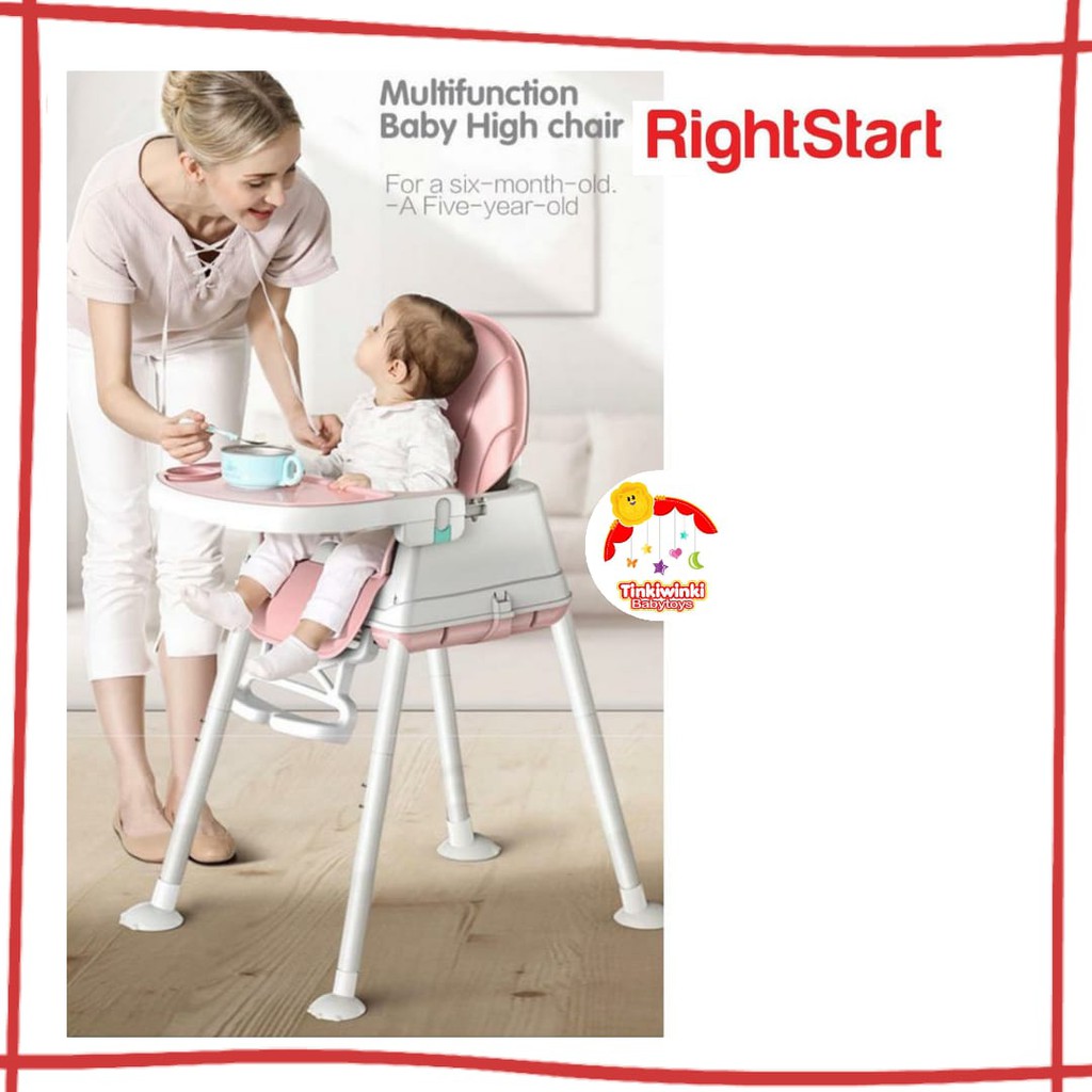 PROMO Price!!! New RIGHT START 4 IN 1 HIGHCHAIR KURSI MAKAN BAYI