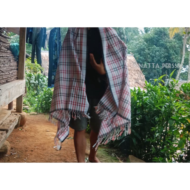 tenun suku Baduy /kain tenun manual masyarakat adat suku Baduy