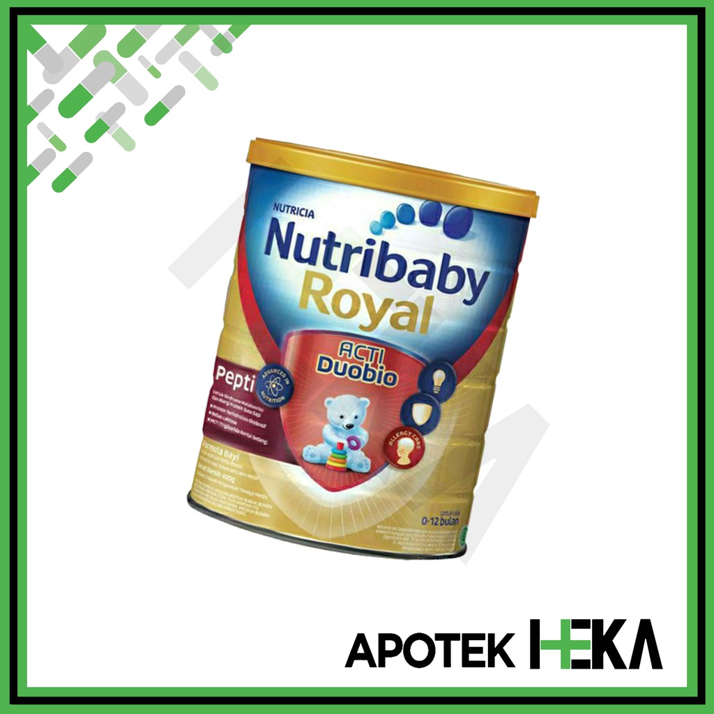 Nutribaby Royal Pepti 400 g - Formula Alergi Susu Sapi Ringan (SEMARANG)