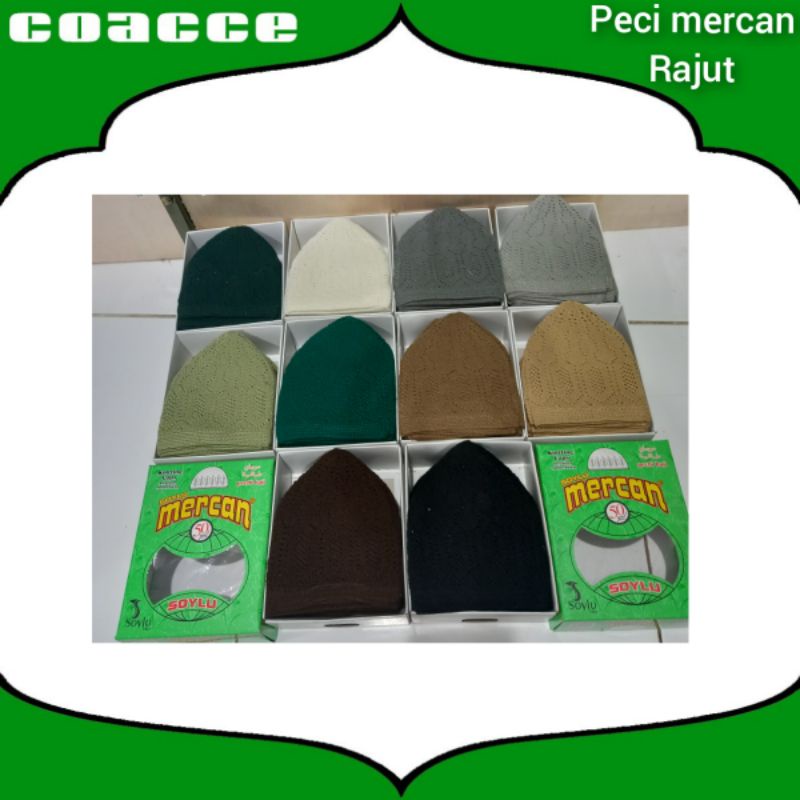 PECI RAJUT MERCAN HAJI I KOPIAH MERCAN