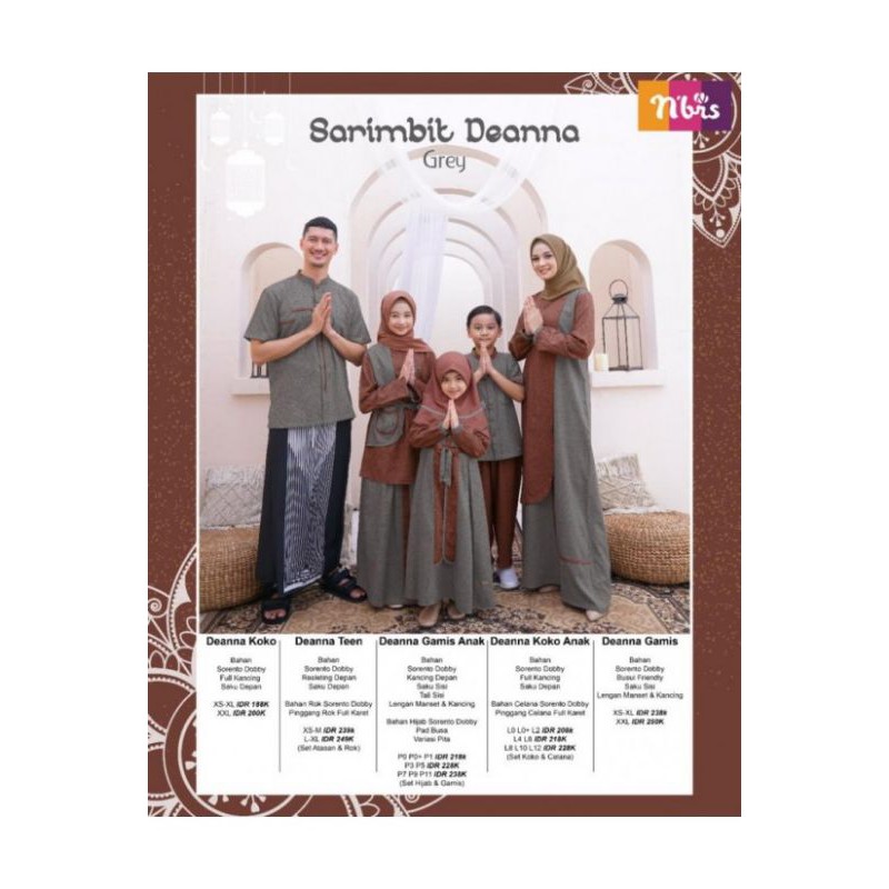 Nibras Sarimbit Deanna Grey