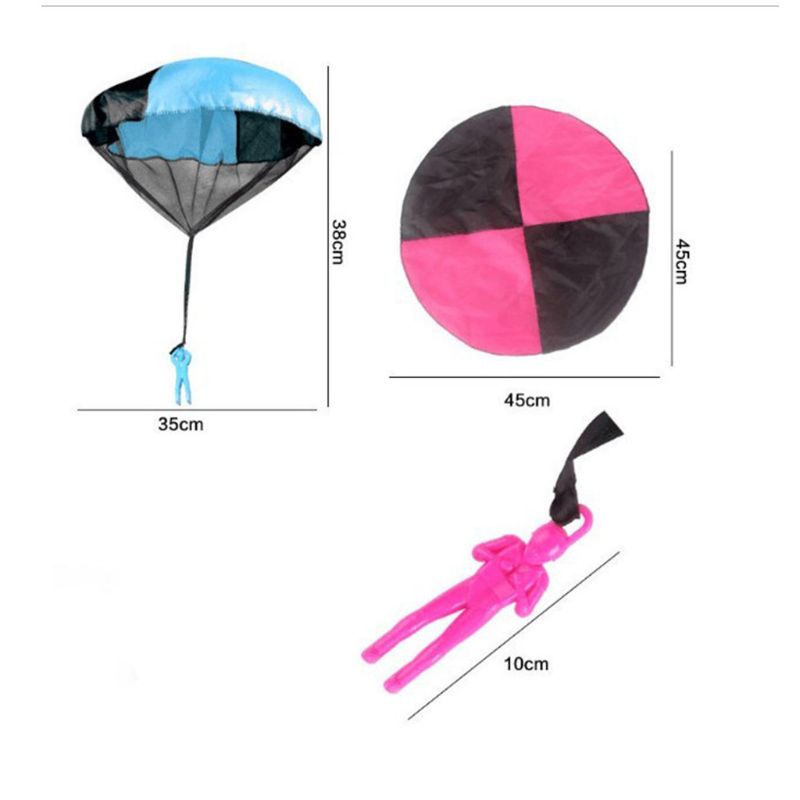 Mary Hand Throwing Parachute Toy Launching Soldier Mainan Terbang Permainan Keluarga Party Favor Set Outdoor Anak Aktivitas Mainan