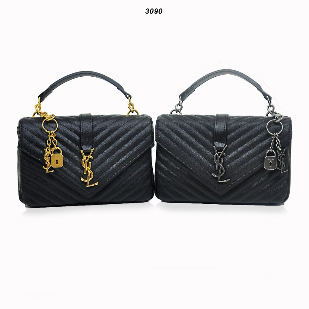 TAS YSL COLLEGE SMALL 3090 TAS FASHION WANITA TAS CANTIK TAS SELEMPANG TAS SANDANG TAS FASHIONABLE