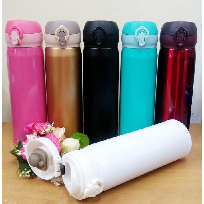 Terbaru Dan Terlaris!! Termos Vacuum Flask Botol Minum Thermos Stainless Steel 500ml