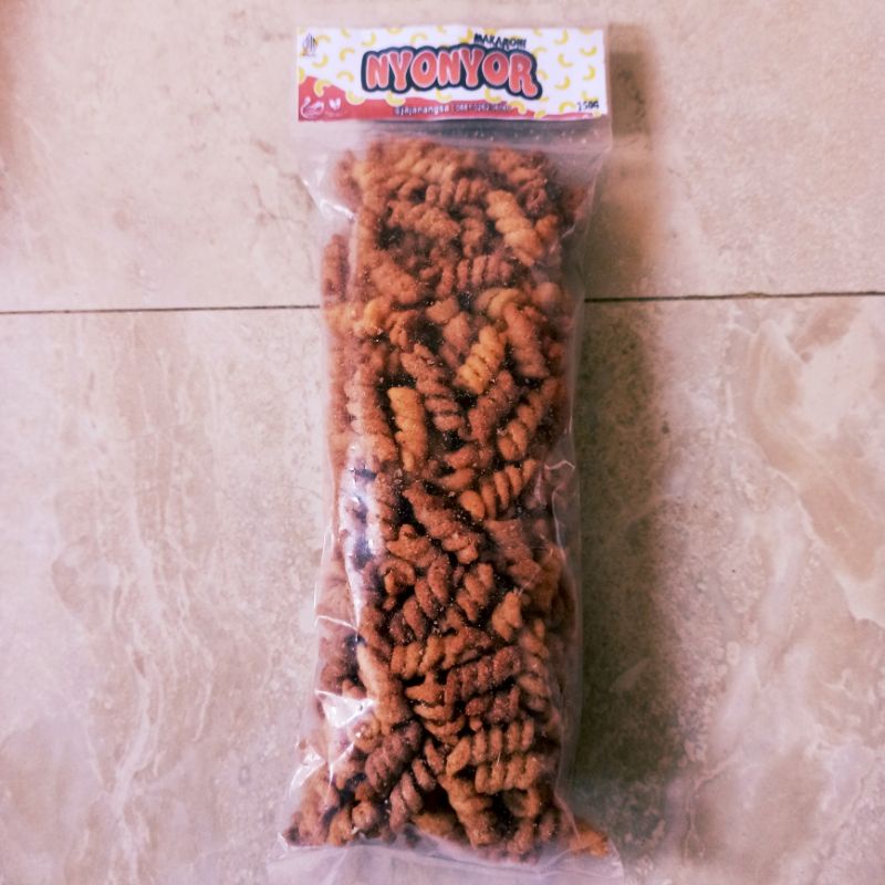 

Makaroni Spiral 150Gr Varian Rasa NYONYOR | Fusili | Pedas Daun Jeruk/Balado Pedas/Sapi Panggang/Jagung Manis | Rasa Enak Termurah