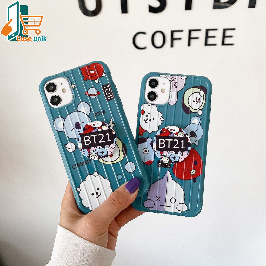 SS263 Softcase Popsocket KARTUN Samsung A01 M01 Core J2 Grand Prime A10 M10 A10s M01s A12 CS2403