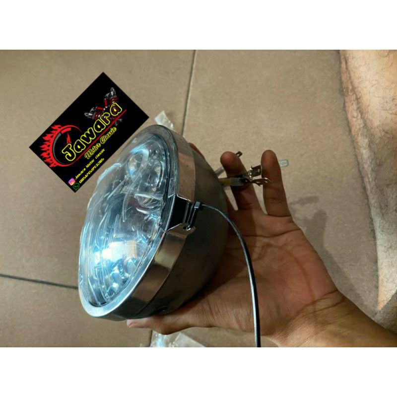 reflektor batok lampu DAYMAKER 16 mata LED set batok L2G mentah