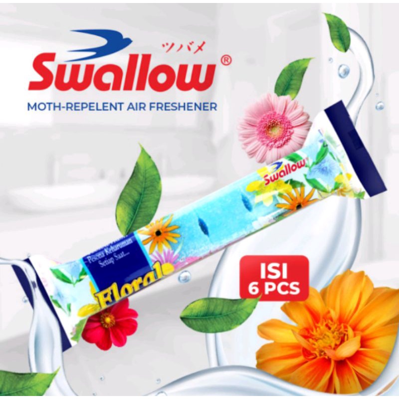 Kamper Swallow Froral Fresh isi 6 pcs