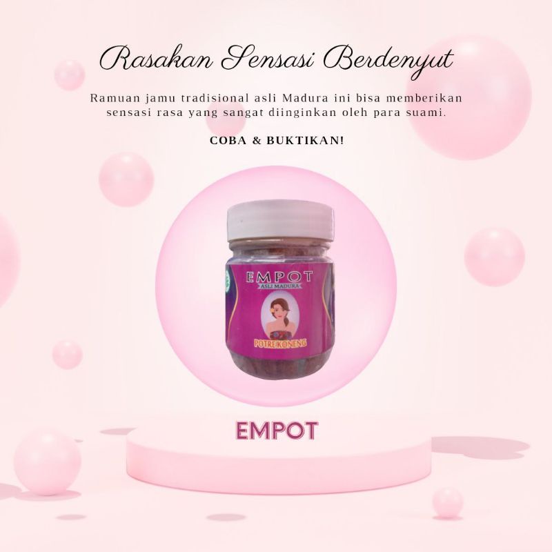 Jamu Empot Potre Koneng Asli Madura
