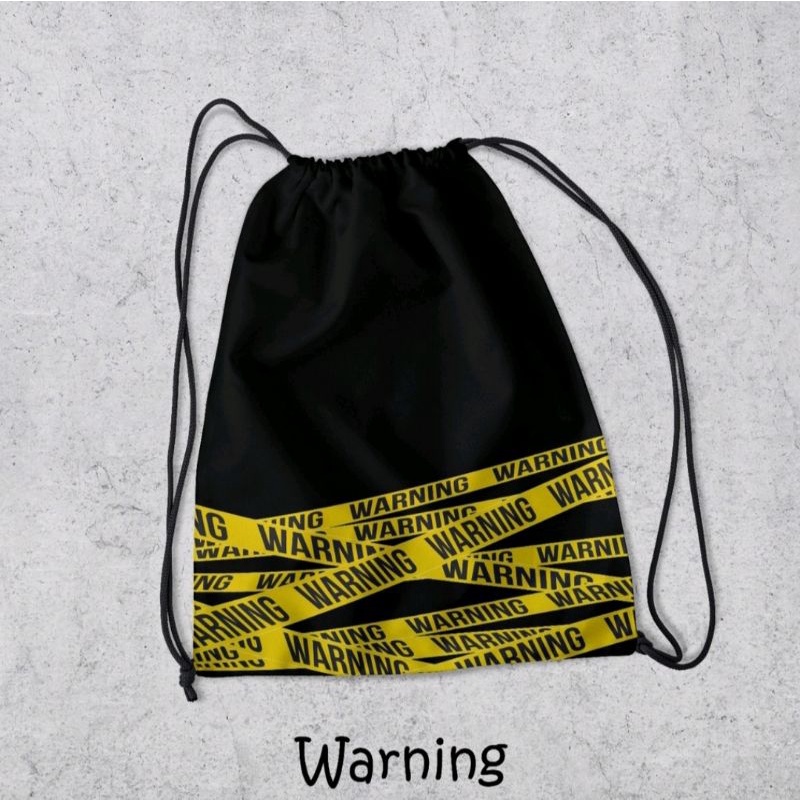 Tas Serut Anti Air Terlengkap untuk Pria Dan Wanita - New Stringbag Bts - Stringbag Sablon - Tas Olahraga