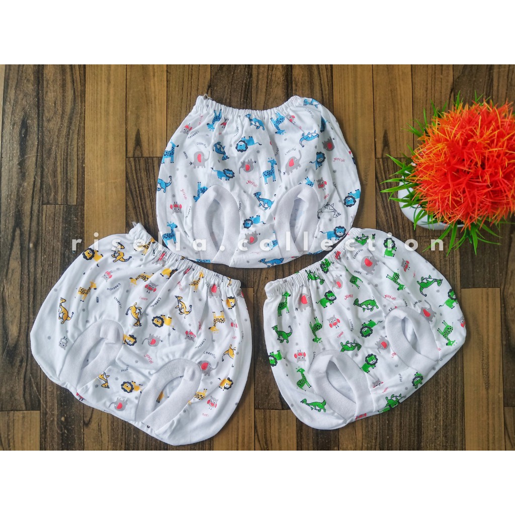 6 pc celana newborn celana pop bayi celana kacamata baru lahir