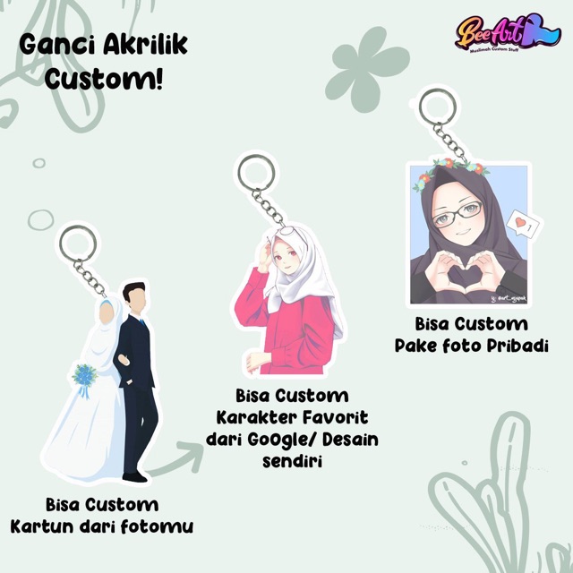 

Ganci Akrilik Custom