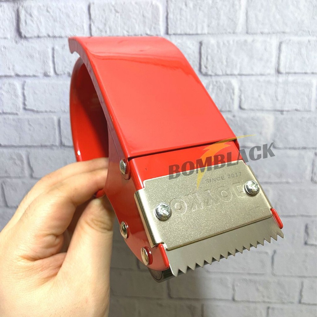 JOYKO Tape Dispenser Pemotong Lakban Tape Cutter 2&quot; TD-2S BESI MERAH