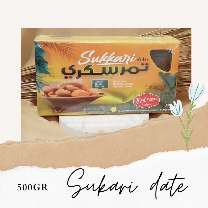 

Kurma Sukari Maherra 500gram original
