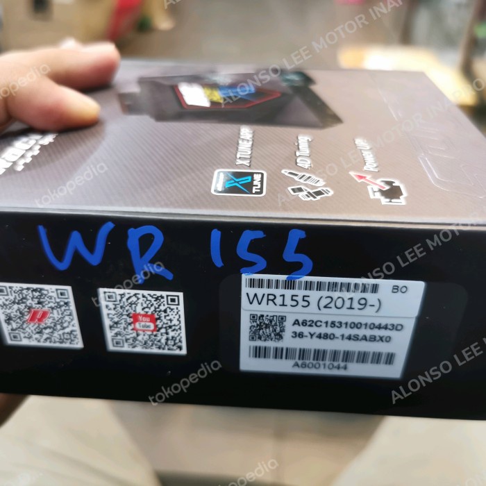 ecu aracer mini x Wr155 unlock
