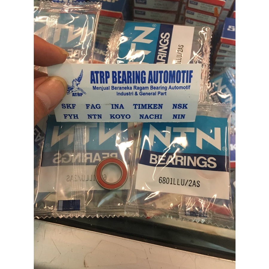 BALL BEARING 6801 2RS 6801 LLU NTN JAPAN ORIGINAL