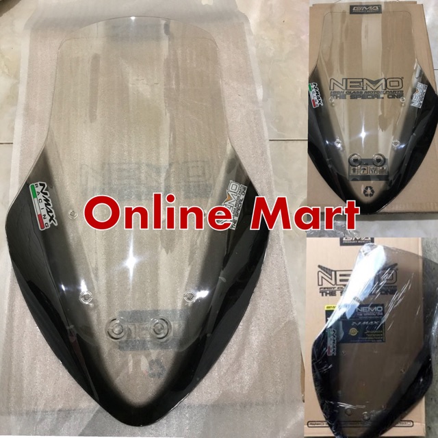 Visor/ windshield nmax nemo 2tone