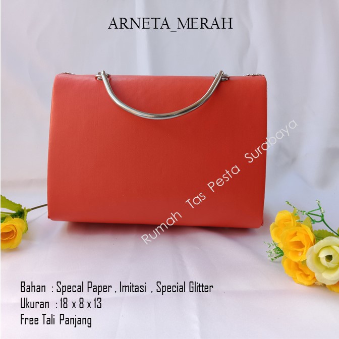 Tas Pesta,Tas Kecil,Tas Imut,ARNETA_MERAH