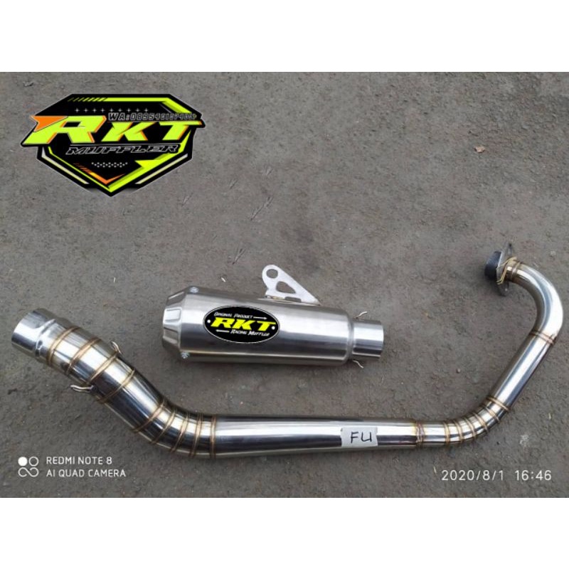 KNALPOT SATRIA FU FULL SYSTEM knalpot satria fu bending knalpot fu non sambung knalpot racing satria