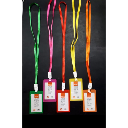 

Name Tag Color Id Card plus Tali