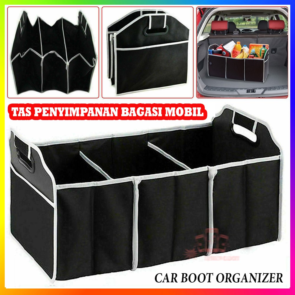 Car Boot Organizer Tas Penyimpanan Bagasi Mobil Car Boot Bagasi Tas Bagasi Mobil Carboot Tas Lipat Bagasi Foldable Bag Tas Bagasi Lipat Besar Tas Bagasi Besar Big Bag Organizer Box Organiser