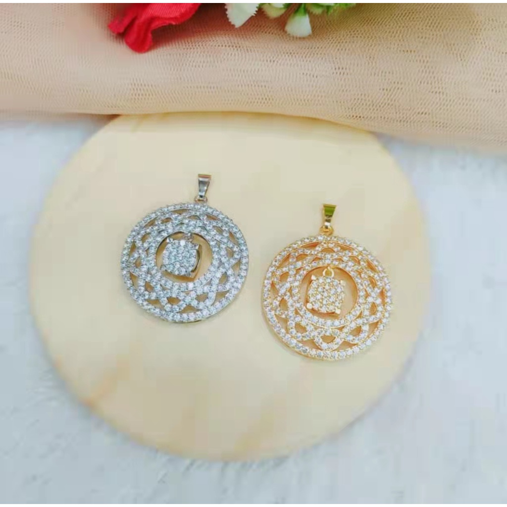 Kalung Xuping Mata Full Lapis Emas Perhiasan Fashion L37