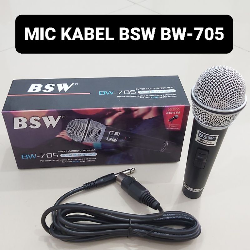 (COD) Mic Kabel BSW BW-705 Microphone Mik