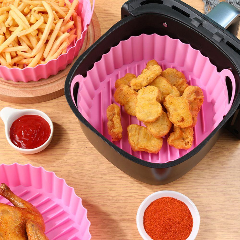 Preva Silicone Pot Grill Pot Tray Reusable Pizza Plate AirFryer Aksesoris Baking Basket