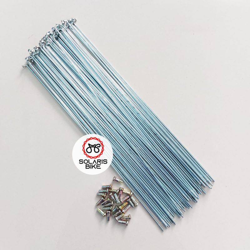 Ruji Spoke Jari-jari Sepeda MTB 27,5 Chrome 72pcs