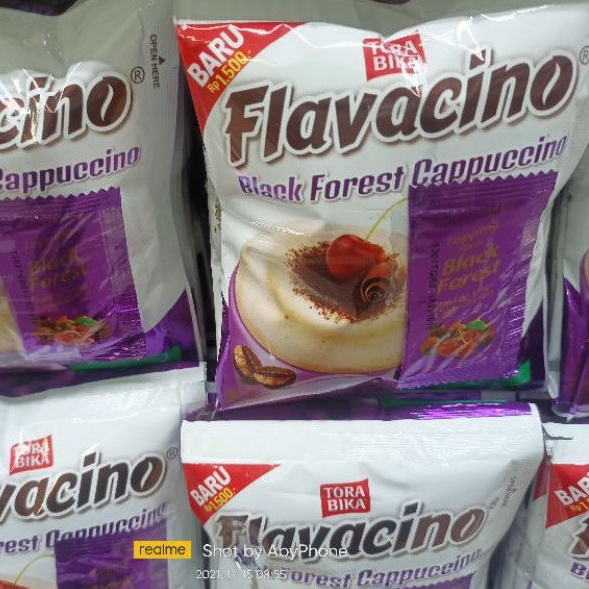 Torabika Flavacino Black Forest Cappucinno Isi 10pcs @21.5pcs