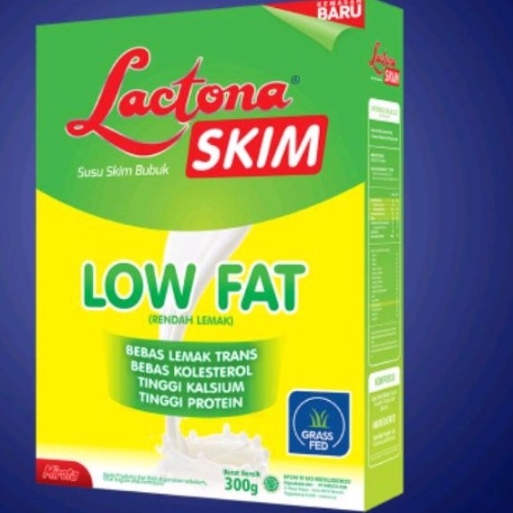 LACTONA SKIM SUSU DIET SEHAT RENDAH LEMAK 300g