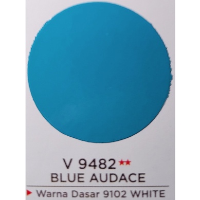 Pilox Diton Premium Blue Audace 9482 Warna Biru Toska Tosca Motor Helm Pespa Vespa 9482**