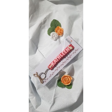 Gantungan kunci clay / Ganci / Custom gantungan clay / Gantungan tas lucu