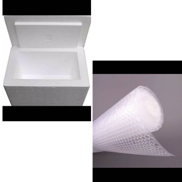 

TAMBAHAN PACKING (styrofoam box/ bubble wrap/ ice gel)