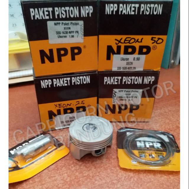 Piston Kit XEON NPP oversize 25 50 75 100