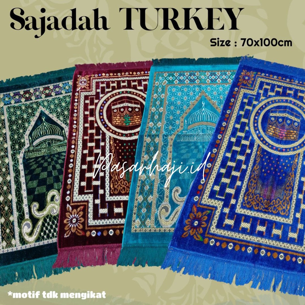 Sajadah Bulu Besar Turki Termurah // Sajadah Turkey Berkualitas