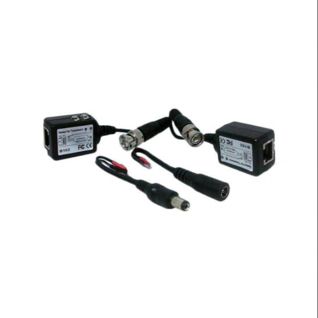 VIDEO BALUN CCTV 1 CH +POWER DC