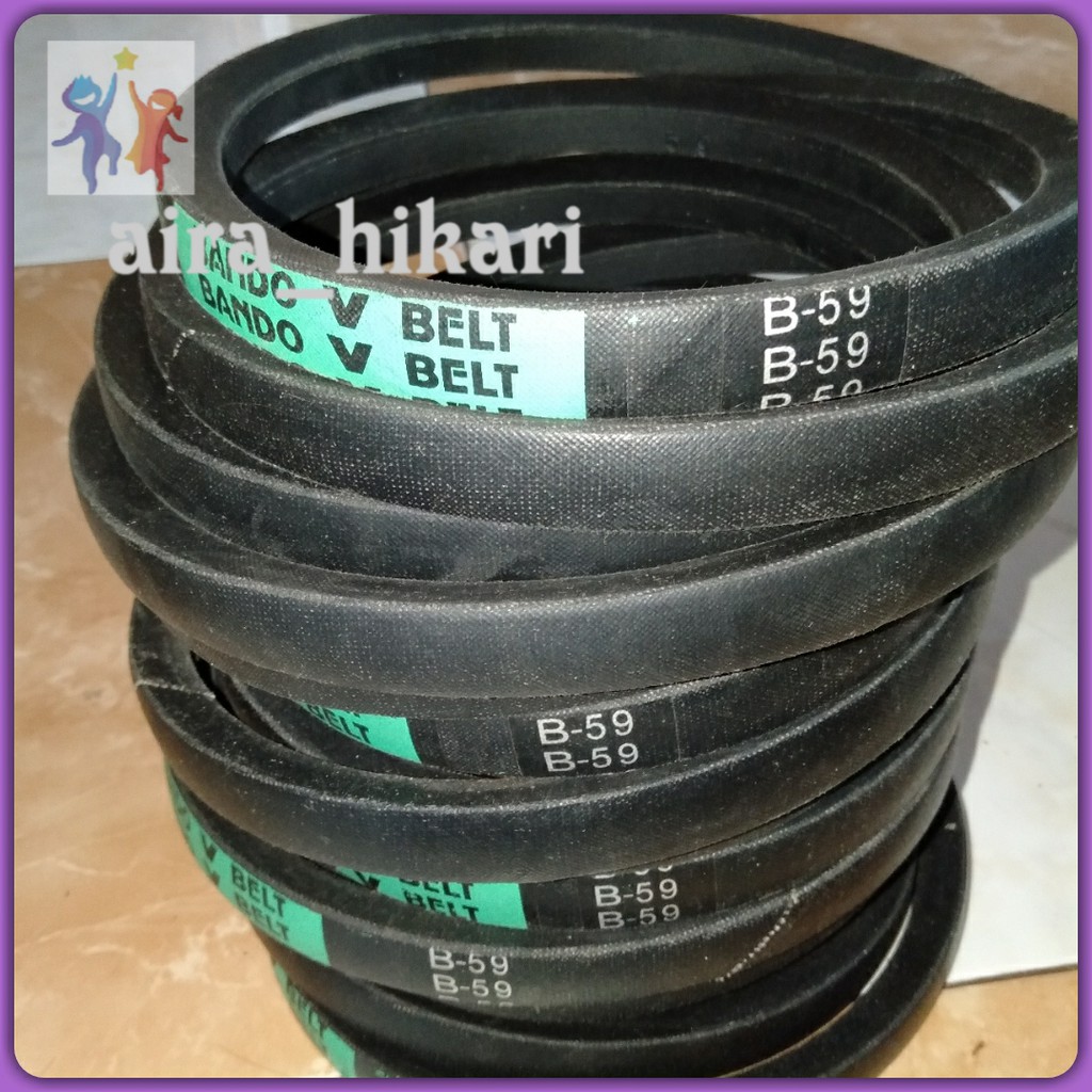 Jual Bando B 59 V Belt / Fan Belt / Tali Kipas / Tali Pulley | Shopee ...