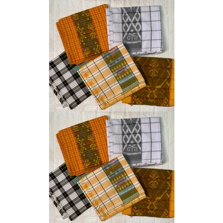 Kamen Endek Kotak Lembaran Murah