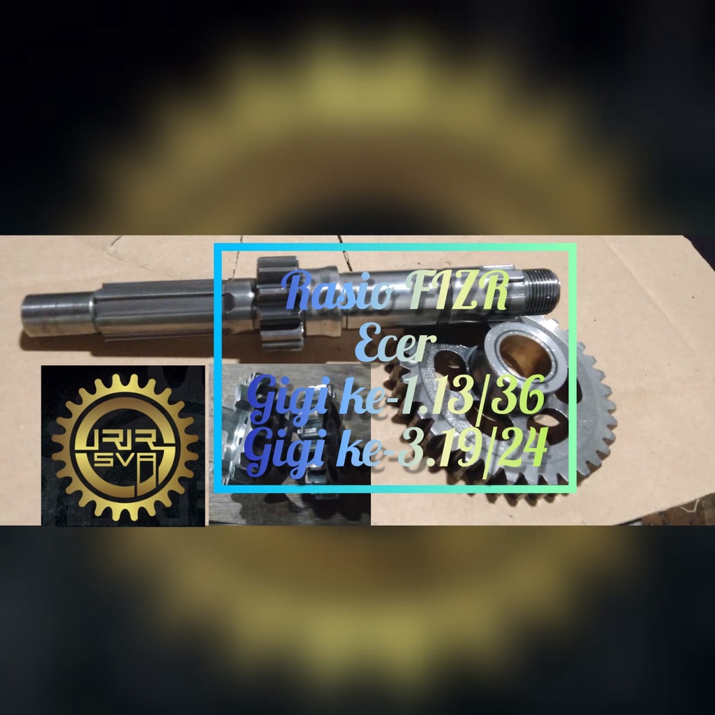 Gigi Rasio Racing F1ZR (FIZR) (FIZ R) (Force 1) (F1) Racing & Touring Ecer Gigi ke-1.13/36 & Gigi ke