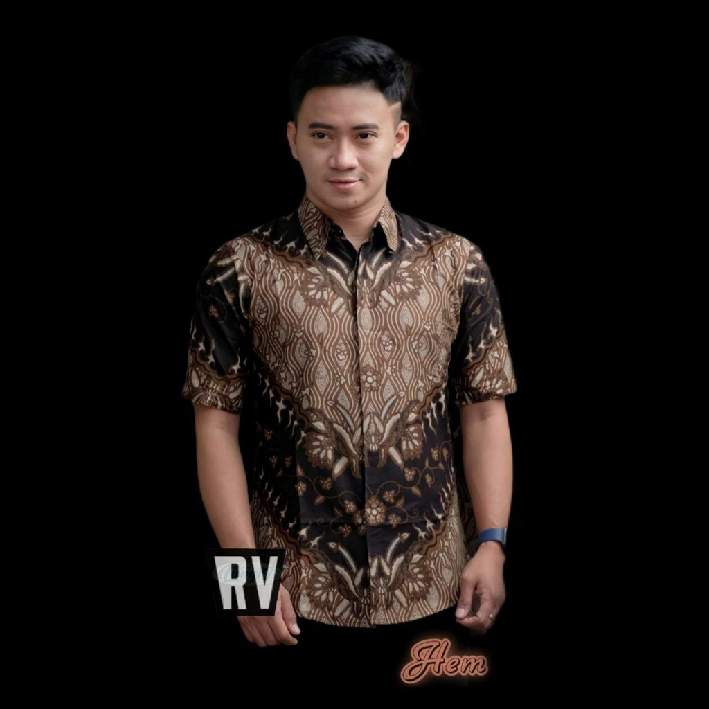 Batik Pria | Baju Batik Pria | Batik Pria Lengan Pendek | Seragam Batik Pria | Batik Cowok | Batik Cowok Lengan Pendek | Kemeja Batik Lengan