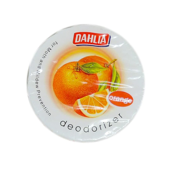 Dahlia Kamper Freshener/ Kamper Toilet/ Pengharum Toilet Wangi Lemon/Orange Anti Bau 80 gram