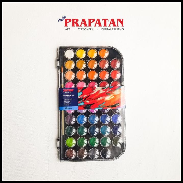 

Joyko Watercolor Block 48 Warna Wc-3-48 / Cat Air Joyko