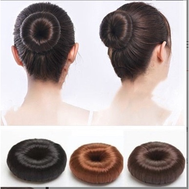 Hair Ring Good Elastic Hairstyle Fixing Resin Wigs Hair Donuts