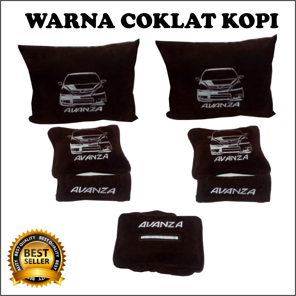 Bantal mobil  AVANZA  Headrest mobil  Interior Mobil  