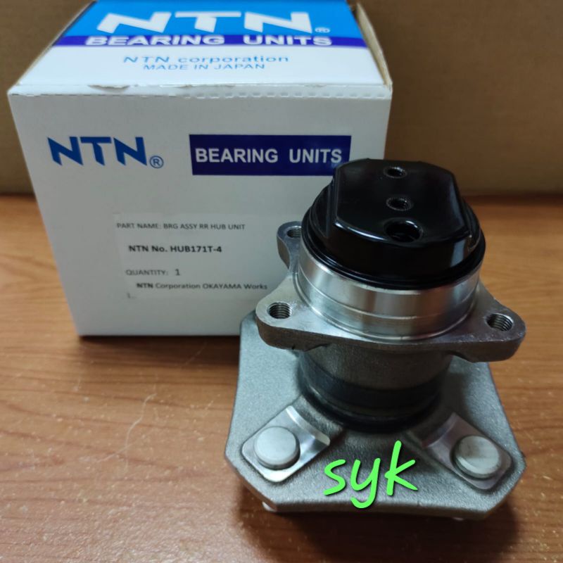 WHEEL HUB 171T-4 NTN BEARING RODA BELAKANG NISSAN GRAND LIVINA  ABS